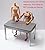 1 Set New 1/6 Scale Furniture Table & Chair For Barbie Doll & 12" Action Figures