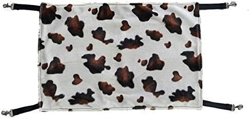 Cat Hammock For Cage Bed Size 21 14 inch Made in Thailand. (Cows Skin Pattern)