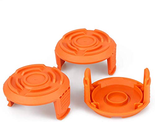 YWTESCH Trimmer Replacement Spool Cap Covers for Worx (3 Pack)