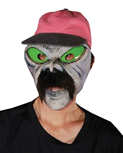 Illegal Alien Funny Cosplay Fancy Party Adult Halloween Costume Mask