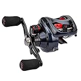 KastKing Spartacus Maximus Metal Baitcasting Fishing Reel - Saltwater Baitcaster- 10 + 1 Shielded Stainless Bearings - 25 LB Carbon Fiber Drag - Zero Flex Aluminum Alloy Construction