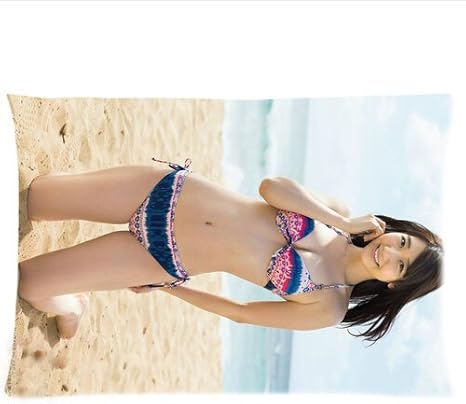 Amazon Akb48 指原莉乃 水着 抱き枕カバー さしはら りの Hkt48 さしこ 50 綿 50 ポリエステル 枕カバー 50ｘ70cm 枕カバー ピローケース オンライン通販