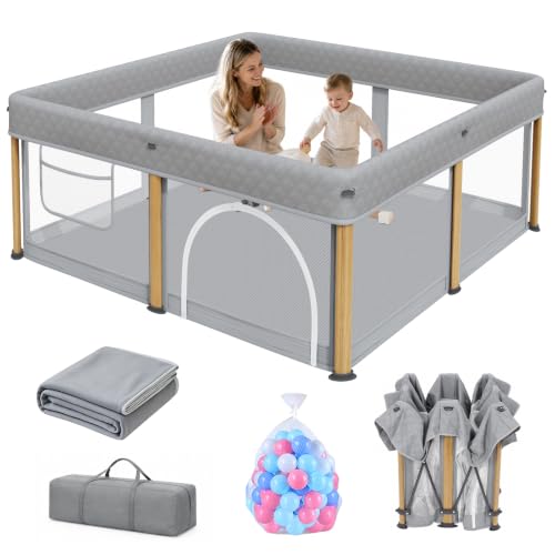 torevsior Baby Playpen 50 x 50 Gray