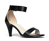 Women's Ankle Strap Open Peep Toe High Heels | Dress, Wedding, Party Heeled Sandals | Elegant, Comfortable & Strappy