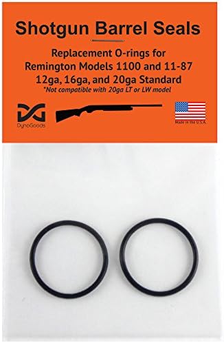 Shotgun Barrel Seals for Remington 1100 or 11-87 12ga, O-ring 2 pack