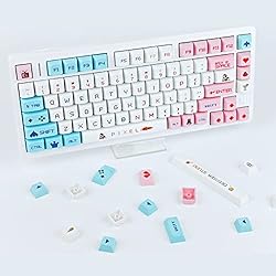 125 Keys Pixel Gaming Custom Keycaps, PBT XDA