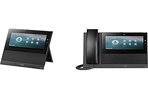 Poly CCX 700 Desktop Business Media Phone (Polycom) - with Handset - Open SIP - Built-in Video Camera - Power Over Ethernet (