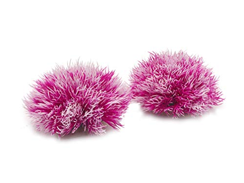BEGONDIS 2 Pcs Aquarium Decorations Fish Tank Artificial Water Plants Made of Soft Plastic, Safe for All Fish & Pets