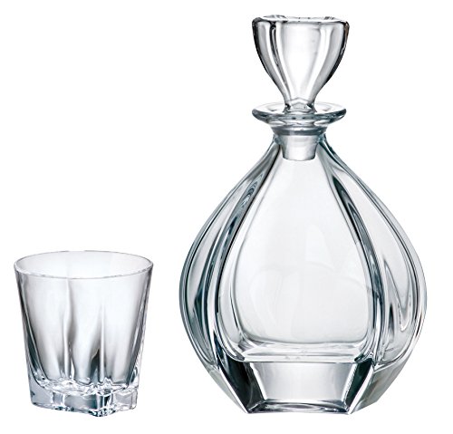 Barski - Europäische Qualität – 7-teiliges Bar-Set – für Whiskey – Wein – Likör – inklusive – 940 ml Dekanter – 6 Stück… – Bild 3