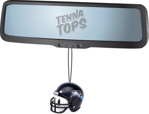 Pro Football Team Antenna Topper (Happy Face Antenna Ball) Mirror Dangler/Desktop Spring Stand Buddy/Auto Accessory (Seahawks)