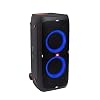 JBL PartyBox 310 draadloze Bluetooth-partyluidspreker met ingebouwde dynamische verlichting, karaokemodus, krachtige bas…