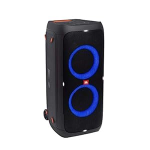JBL PartyBox 310 draadloze Bluetooth-partyluidspreker met ingebouwde dynamische verlichting, karaokemodus, krachtige bas…