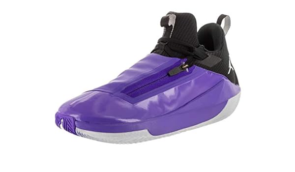 purple white basketball shoes
