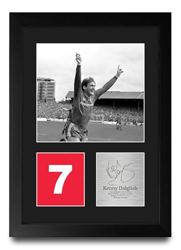 Portrait (A4 Framed) Kenny Dalglish