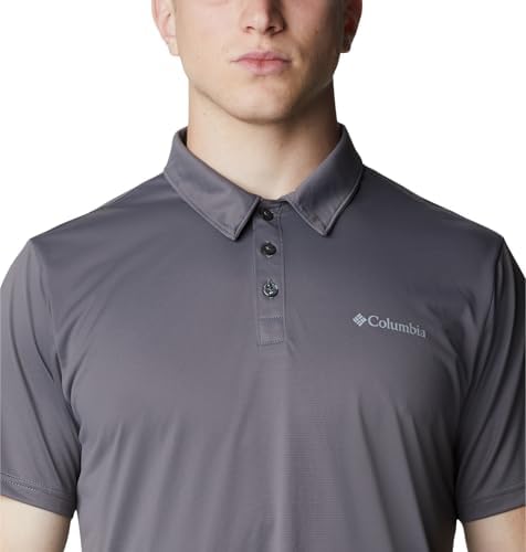 Polo de caminhada masculino, Polo Camisa, Cinzento Urbano, Médio