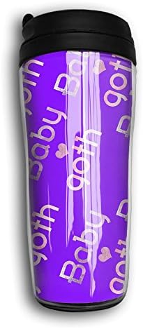 Baby Goth Outdoor ABS Plastic Cup Unique Curve Insulated Cup