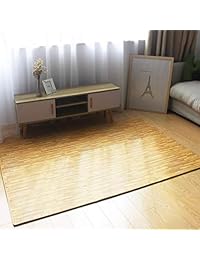 LaFamille - Alfombrilla extra gruesa para suelos de madera de grano de 1 2", 6 azulejos de espuma de 24 pies cuadrados, para niños, gimnasio, sótano de 2 x 2 pulgadas (madera ligera y oscura)
