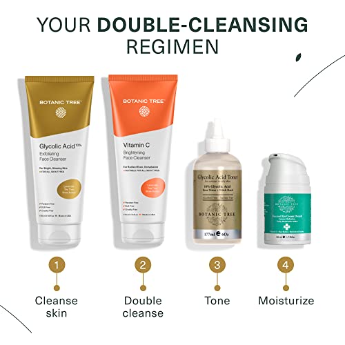 Botanic Tree Glycolic Acid Face Wash Travel Size (6oz., + 2oz travel