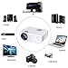 Portable LED Projector, Bestsuri 1080P Multimedia Home Theater Video Projector Support HDMI, USB, SD Card, AV for Home Cinema, TV, Laptops with HDMI Cablethumb 3
