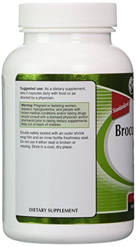 Vitacost Broccoli Sprout Extract -- 1,000 mg per serving - 120 Capsules - Thumbnail 5