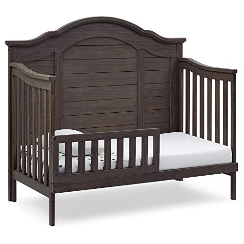 Delta Children Simmons Kids Asher 6in1 Convertible Crib with Toddler Rail, Greenguard Gold