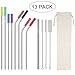 Stainless Steel Straws,Set of 9