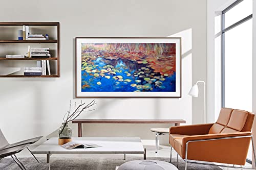 SAMSUNG 43-Inch Class QLED 4K The Frame LS03B Series, Quantum HDR, Art Mode, Anti-Reflection Matte Display, Slim Fit Wall Mount Included, Smart TV w/ Alexa Built-In (QN43LS03BAFXZA, Latest Model)