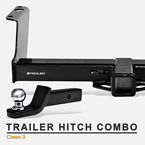 Stehlen 733469492146 Class 3 Trailer Hitch 2" Receiver with Loaded Ball Mount For 1983-2011 Ford Ranger ; 1994-2009 Mazda B2300 / B3000 / B4000