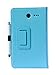 i-UniK CASE for 2015 Kurio Xtreme 2 Kids tablet Kickstand [Bonus Stylus] (Light Blue)