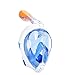 ME MARTIAN ELITE Tribord/Subea Easybreath (2017 Version) Full Face Snorkel Mask with Camera Mount, Enhanced Anti-Fog and Anti-Leak