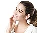 OREOLLE Lotus Flower Earrings lightweight Ear Cuffs Stud Earrings Jackets Elegant Fashionable (2 Pairs)