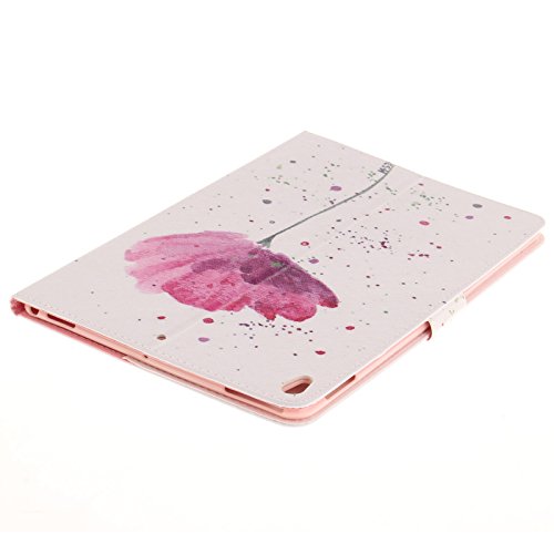iPad Pro 10.5 Inch Case,LittleMax(TM) Synthetic Leather Flip Wallet Case Cover [Kickstand] Protective Shell for Apple iPad Pro 10.5 Inch 2017 Release [Free Cleaning Cloth,Stylus Pen]-04 Purple Orchid - Thumbnail 5