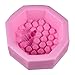 BAKER DEPOT Honeycomb Soft Silicone Mold for Soap Fondant Mold Beehive Handmade Soap Molds