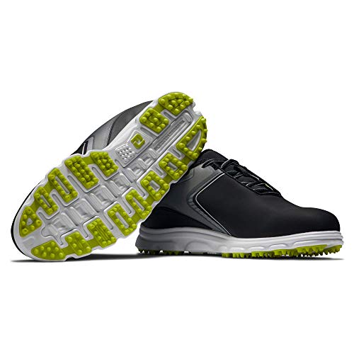 FootJoy Men's Superlites XP Golf Shoes, Black/Lime, 13 XW US Pricepulse