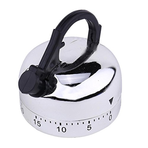 image for JDgoods Kitchen Timer 60 Minute Mechanical Timer Game Count Down Count