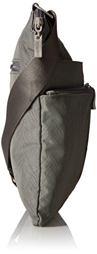 Pewter Zebra Baggallini Horizon Crossbody