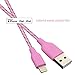 iPhone Charger Lightning Cable 3Pack Color Kawaii Nylon Braided Apple MFi Certified Fast Charging Cords for iPhones 14 13 12 11 X SE Pro Max Xr Xs 8 7 6 S 5 Plus