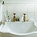 Muji White Porcelain Toothbrush Stand