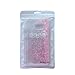 S6 Edge Case,S6 Edge Liquid Case,Crazy Panda 3D Hard Shell Liquid Glitter Sparkle Love Heart Hard Case Cover for Samsung Galaxy S6 Edge (3# pink love)