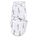 aden + anais Aden Adjustable Swaddle Wrap, Cotton Baby Wrap Set for Infant Girls & Boy, Newborn Wearable Swaddle Sleep Sack, 0-3 Months, Small/Medium, Zebras