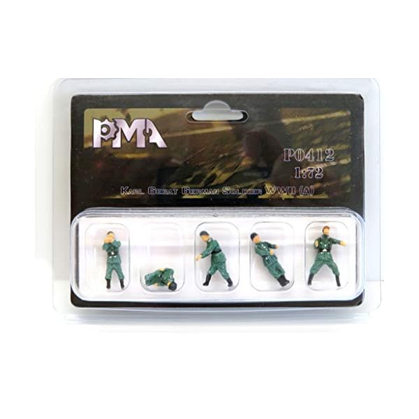 PMA P0412 Karl Gerat German Soldier WWII Set A 1:72 Figures