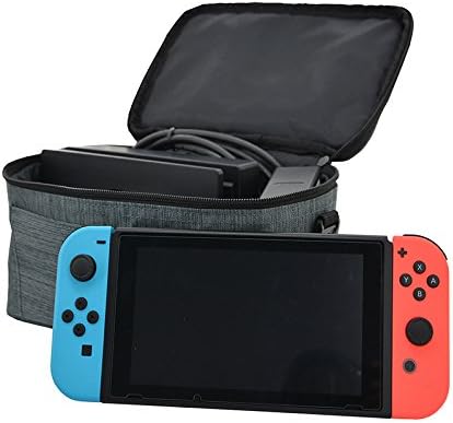 Amazon 任天堂 Nintendo Switch 収納バッグ Viflykoo ゲーム機収納バッグ 専用 保護ケース 旅行用 耐衝撃 防塵 防湿 スイッチキャリングケース ハードケース ゲーム