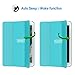 JETech Case for iPad (9.7-Inch, 2018/2017 Model, 6th/5th Generation), Smart Cover Auto Wake/Sleep (Blue)