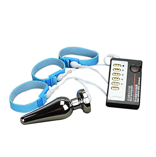 The Bondage Locker Butt Plug Electro Sex E-Stim Double Stinger Machine