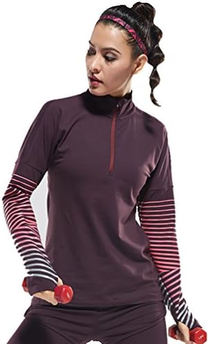 Fanceey Vansydical Women's Yoga Shirts Yoga Tops Sportswear Fitness Long Sleeve