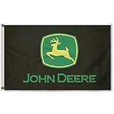 2But John Deere Banner Flag 3X5Feet Black