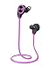Wireless Bluetooth Headphone For Smart Phone 4.0Noise Cancelling Earphones Sport Running Headset With Microphone  (Pink)