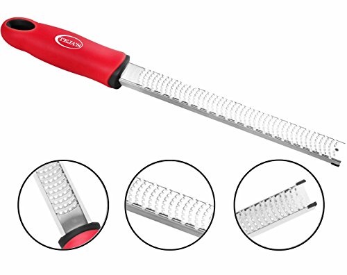 image for Teja's 3 in1 Lemon Zester & Cheese grater Stainless Steel Premium Qual