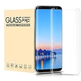 Samsung Galaxy S8 Screen Protector, Wtbone [9H Hardness][Anti-Fingerprint][Anti-Scratch][Ultra-Clear][No Bubble] Tempered Glass Screen Protector for Galaxy S8