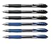 PILOT g2 07 black and blue